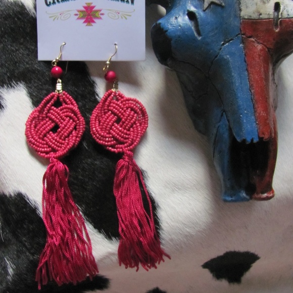 CRAZY TRAIN Jewelry - CRAZY TRAIN CATTYWAMPUS EARRINGS BRAND NEW